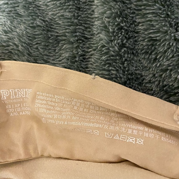 victoria’s secret pink XS wireless push-up bralette - Picture 4 of 4